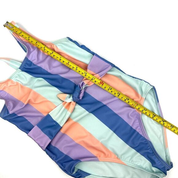 Wonder Nation Girls Multicolor One Piece/Two Piece Swimsuits Sz M 7/8 Set of 2 - Picture 12 of 14